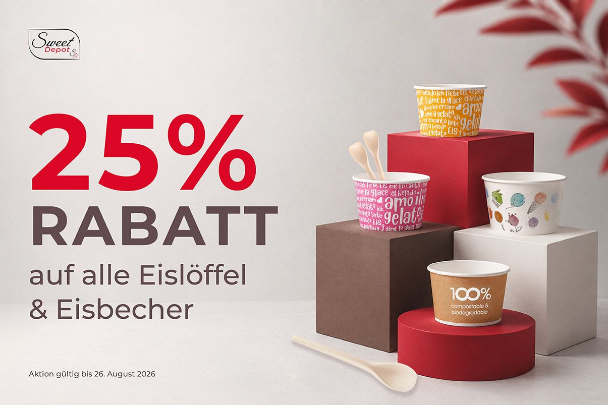 Eislöffel und Eisbecher Aktion bei Freeezy