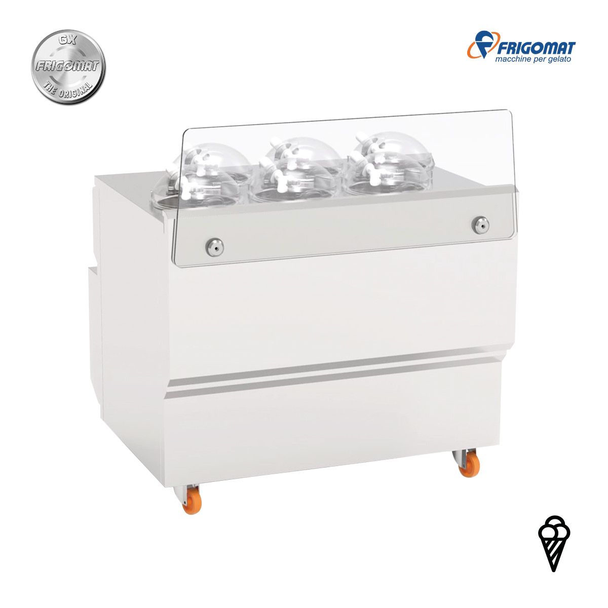 FRIGOMAT Frisch-Eis und Granita GX 6