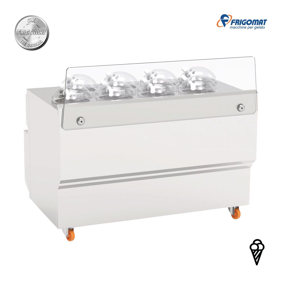 FRIGOMAT Frisch-Eis und Granita GX 8