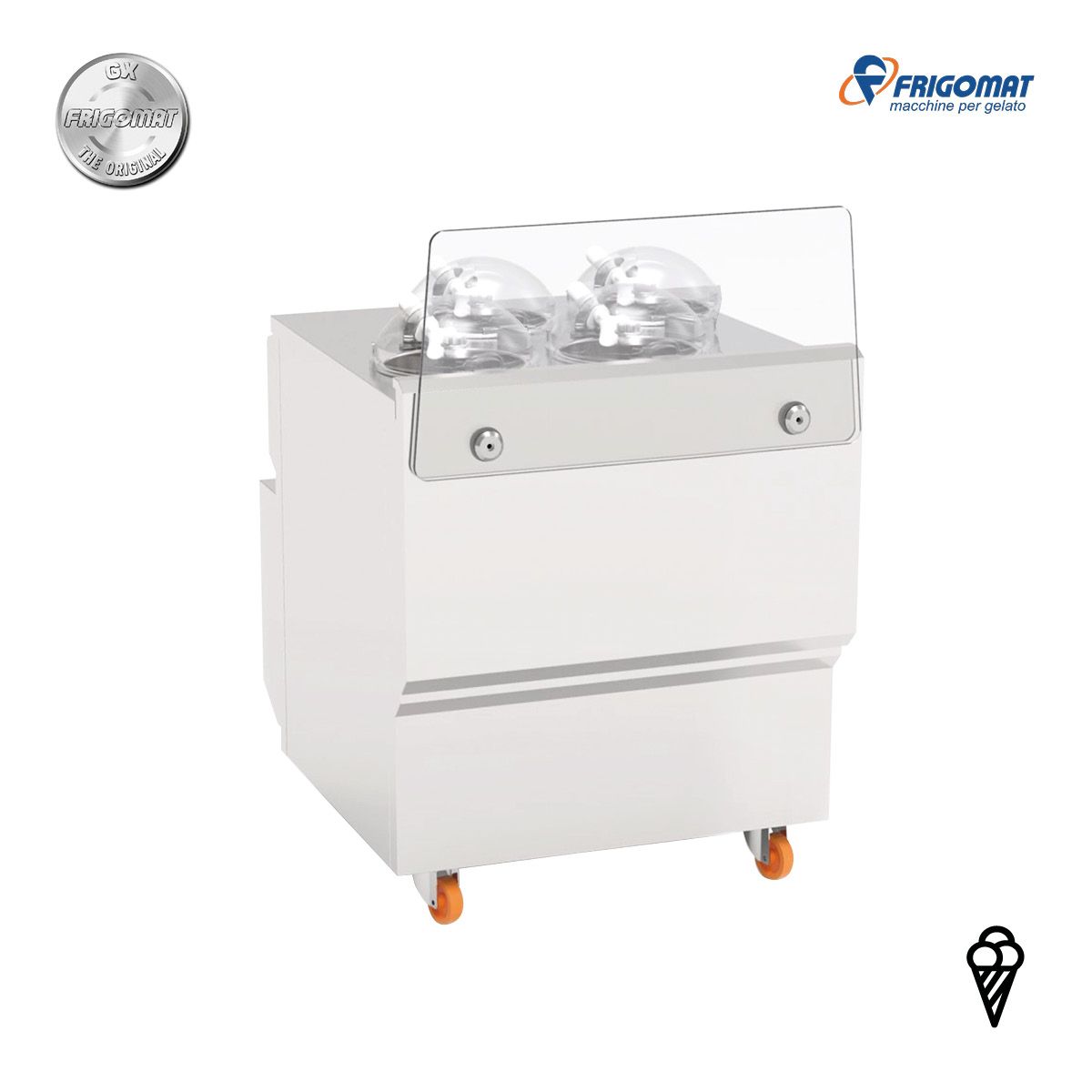 FRIGOMAT Frisch-Eis und Granita GX 4 KOMPACT