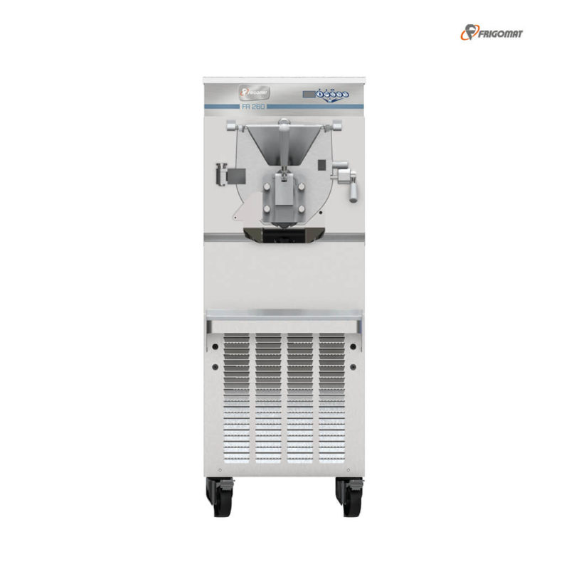 Pohľad spredu na stroj na výrobu zmrzliny Frigomat FR260