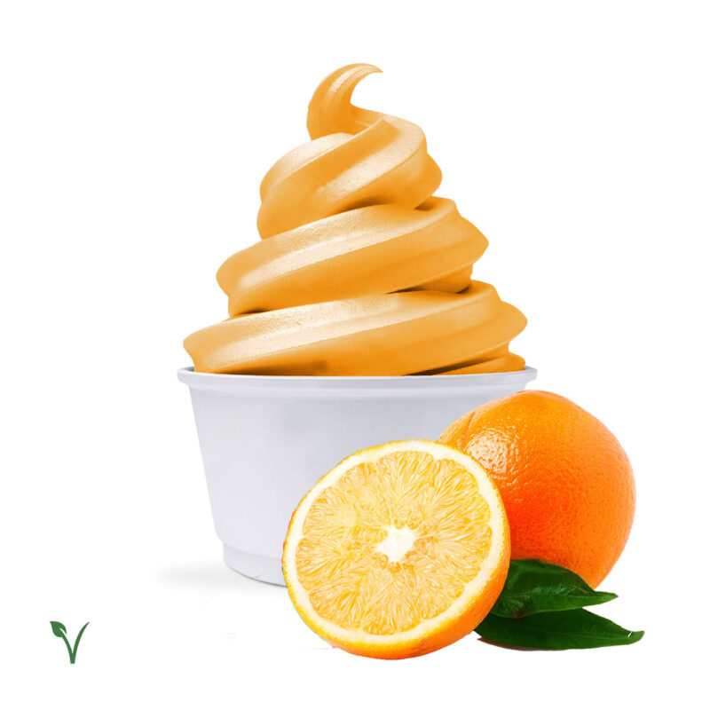 Freeezy Softeispulver Orange 100 % Vegan
